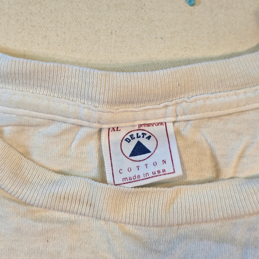 VTG 80s Thrashed Tequila T-Shirt Gold Tequila Turn Up the Heat XL  Single Stitch - Picture 2 of 10
